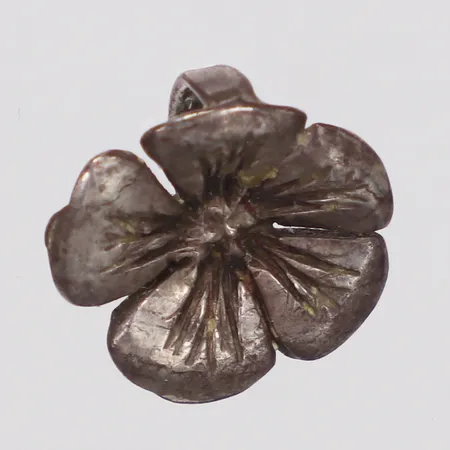 Hänge, klöver, 13mm, 925/1000 silver Vikt: 1 g