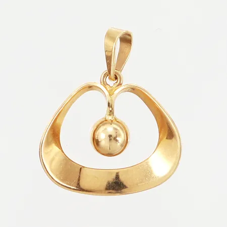Hänge, 22mm, bredd: 18mm, ALTON, 18K  Vikt: 1,3 g
