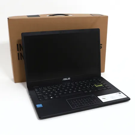 Bärbar dator / laptop Asus E410KA, 4 gb RAM-minne, Processor: Intel Celeron N4500, HD: 128gb, Windows 11 Home, Med kartong och laddare, fint skick Skickas med postpaket.