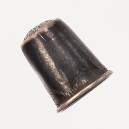 Fingerborg, 20mm, P8-1941, något skev, silver 830/1000  Vikt: 2,6 g