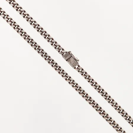 Kedja Pansar 51cm, bredd: 4mm, silver 925/1000 Vikt: 35,4 g