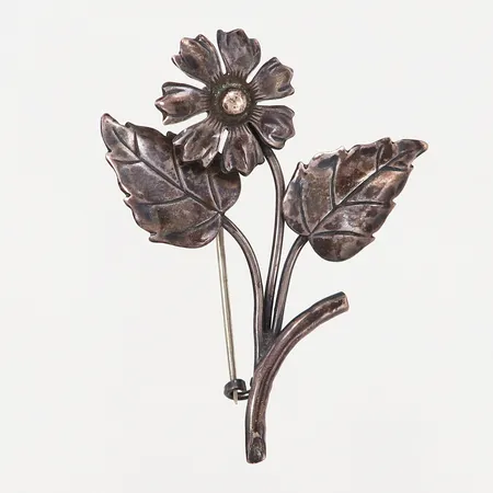 Brosch, 50mm, bredd: 40mm, Z8-1950, silver 830/1000 Vikt: 5,2 g
