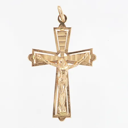 Hänge Krucifix, 50x32mm, 18K, 5,2gram Vikt: 5,2 g
