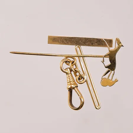 Diverse guld, defekt, 18K 5,3g.