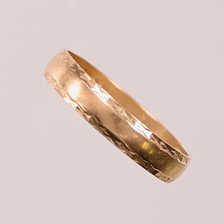Ring, Ø16, gravyr, 18K 1,6g.