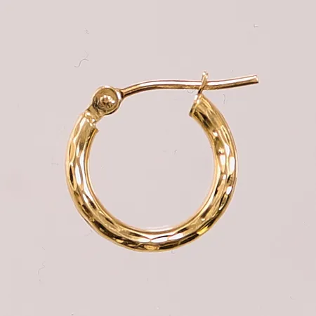 Omaka örhänge, 12mm, 18K 0,4g.