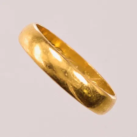Ring, Ø19¼, bredd:4mm, gravyr, 23K 5,5g.