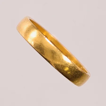 Ring, Ø18½, bredd:4mm, gravyr, 23K 4,6g.4,6g.