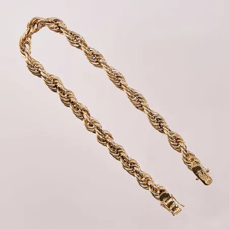 Armband Cordell, 24,5cm, bredd:7mm, 18K 19,3g.