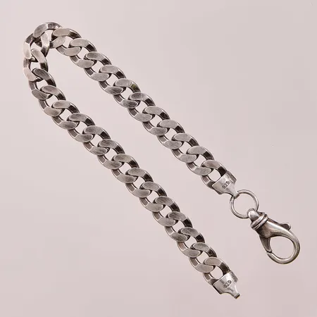 Armband pansar, 19,5cm, bredd:8mm, 925/1000 Silver 16,5g.