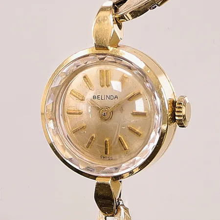 Damur Belinda 18K, 17mm, manuell, band i doublé.
