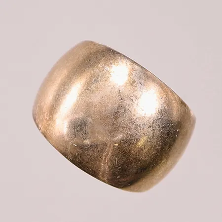 Ring, Ø17, bredd:15mm, 925/1000 Silver 6,6g.