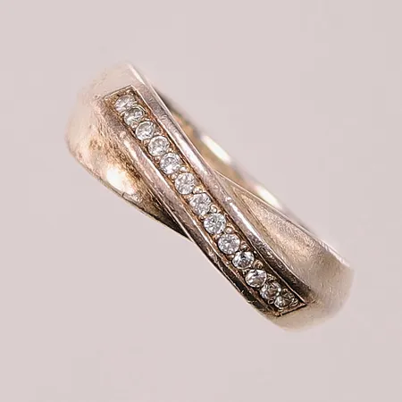 Ring, Ø17, 925/1000 Silver 5,6g.