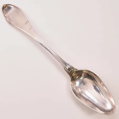 Sked, 22cm, monogramgravyr, mästerstämpel CGR, år 1809, 830/1000 Silver 67,0g.