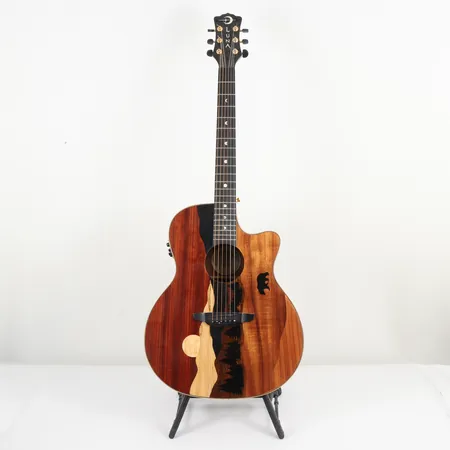 Gitarr Luna modell Vista Bear, serienummer SW15061438, inga tillbehör. Skickas med Bussgods eller PostNord