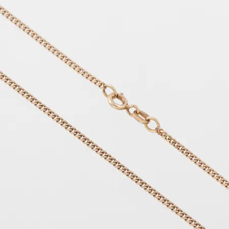 Collier Pansar, Balestra, längd 43 cm, bredd 1.7 mm, 18k. Vikt: 4,8 g