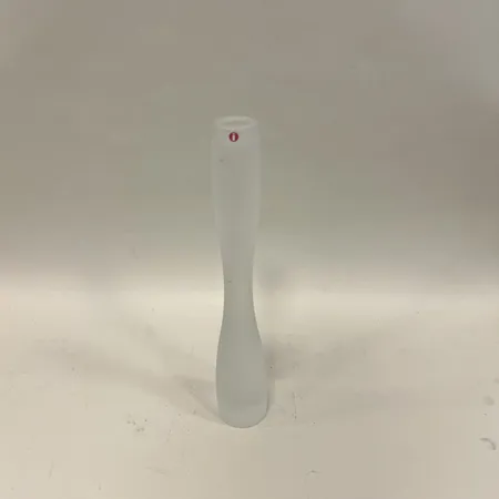 Ljusstake Iittala, Timo Sarpaneva, höjd 31cm, frostat glas Skickas med paket.