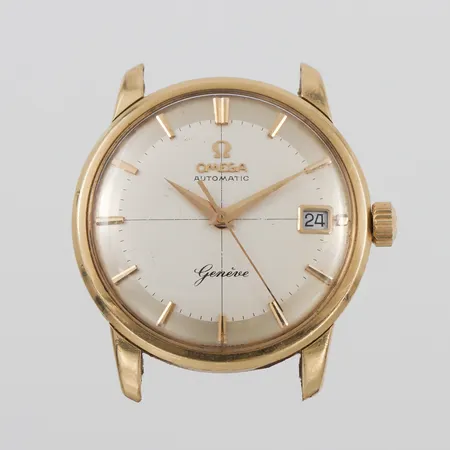 Omega Automatic Genevé, Diameter 33mm, ojämnhet på boett, 18k Vikt: 0 g