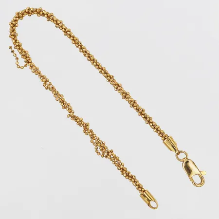 Armband, längd: 18,5cm, bredd: 3 mm, defekt, 21K guld. Vikt: 6,2 g