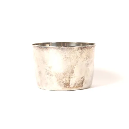 Skål, cylindrisk, Stockholm, 1978, höjd ca 6, ca Ø9cm, slitage, silver. Vikt: 119,7 g