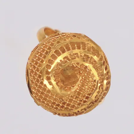 Ring, justerbar storlek, bredd 14,8mm, 21K Vikt: 2,1 g