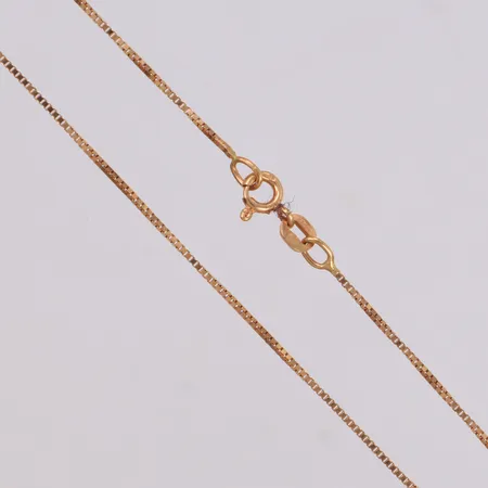 Kedja, Venezia, längd 37cm, bredd 0,8mm, Balestra, 18K Vikt: 2,4 g
