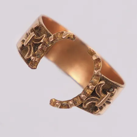 Ring, defekt, 14K Vikt: 3,6 g