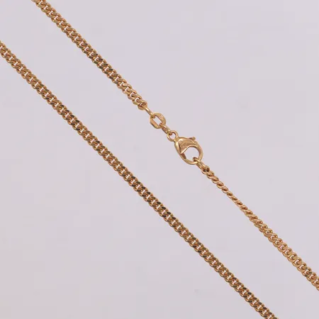 Kedja Pansar, längd 52cm, bredd 3mm, Balestra, 18K Vikt: 15,7 g