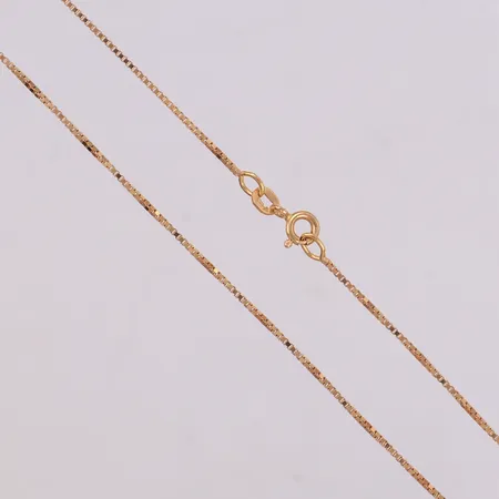 Kedja Venezia, längd 60cm, bredd 1mm, Balestra, 18K Vikt: 4,6 g