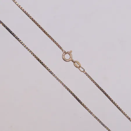 Kedja Venezia, längd 45cm, bredd 1mm, 925/1000 silver Vikt: 3,7 g