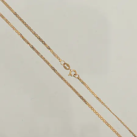 Kedja X-länk, längd 45cm, bredd 1,4mm, 18K Vikt: 1,9 g
