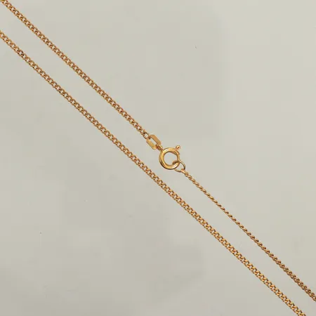 Kedja Pansar, längd 60cm, bredd 1,5mm, 18K Vikt: 4,9 g