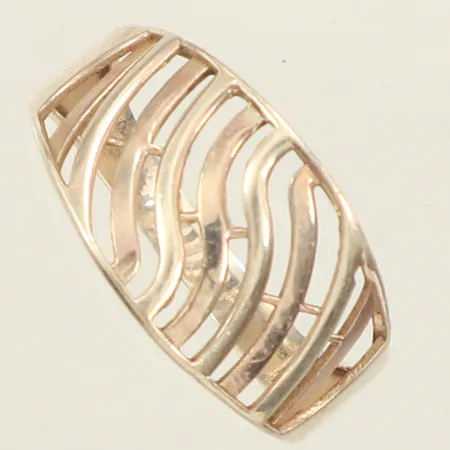 Ring, stl 20, bredd 3,3-11,9mm, silver 925/1000 Vikt: 11,9 g