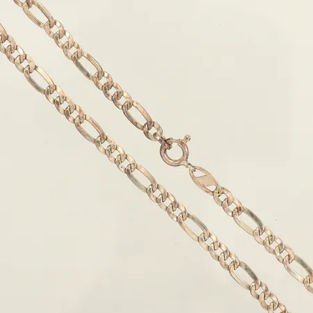 Kedja Figaro, längd 41cm, bredd 4,2mm, silver 925/1000 Vikt: 9,7 g