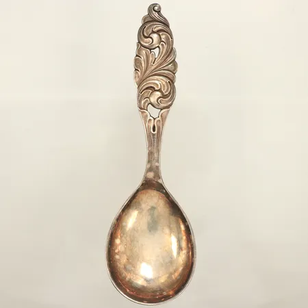 Sked, längd 17cm, gravyr, silver Vikt: 54,8 g