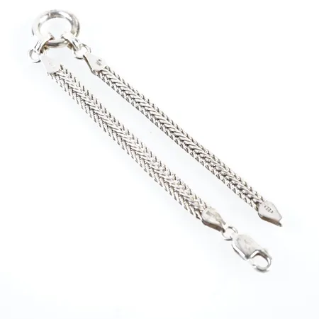 Armband, silver, 19,5cm, bredd 15mm Vikt: 10,5 g