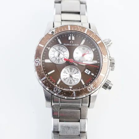 Herrur Maurice Lacroix, quartz, 41mm, batteribyte krävs