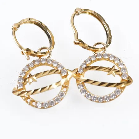 Örhängen, Ø13mm, 14k Vikt: 2,6 g