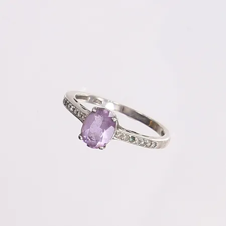 Ring med sten defekt silver 925/1000 Vikt: 2,1 g