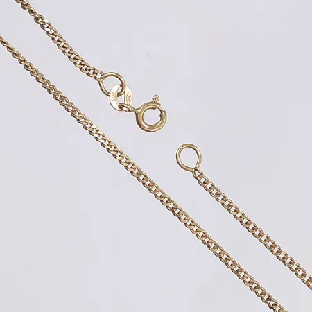 Halskedja pansar, 52cm, bredd 2mm, 18K Vikt: 5,5 g