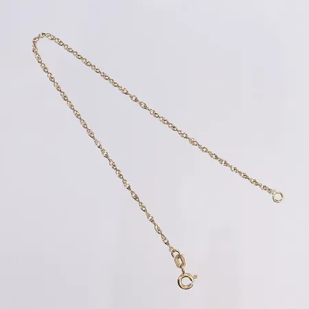 Armband Singapore, 17,5cm, bredd 1,5mm, 18K Vikt: 1,2 g
