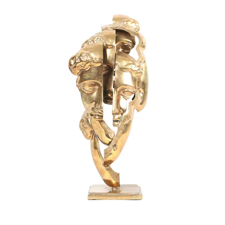 Skulptur, "Fragments de Venus" , Fernandes Arman, förgylld brons, signerad Arman och numrerad 99/100, höjd 40cm.  Skickas med postpaket.