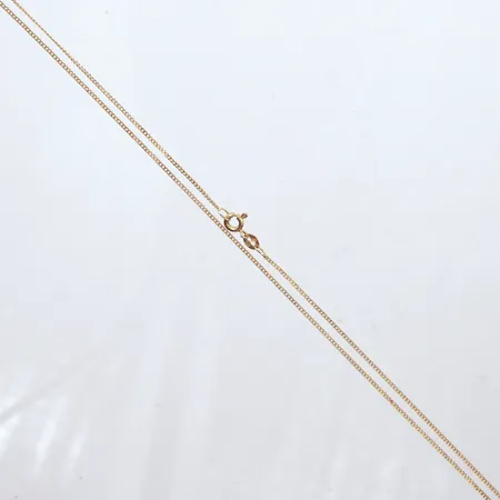 Kedja, Pansar, 42,5cm, bredd 1,10mm, 18k   Vikt: 1,8 g