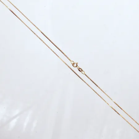Kedja Venezia, längd 42cm, bredd 1mm, 18k  Vikt: 3,2 g