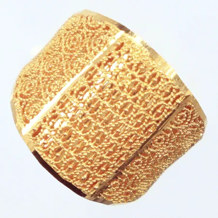 Ring, Ø19½, bredd 4,50-19,50mm,  21k Vikt: 5,1 g