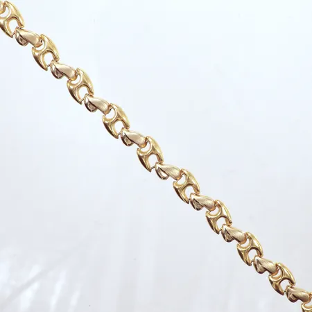 Collier, längd 46cm, bredd 10,60mm, 18K Vikt: 42,7 g