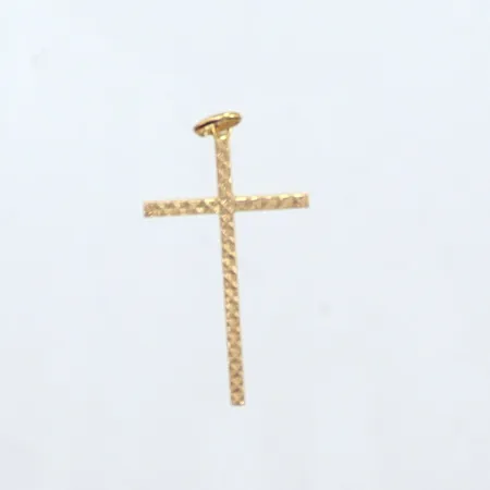 Hänge kors,  3,5cm, 18k  Vikt: 0,6 g