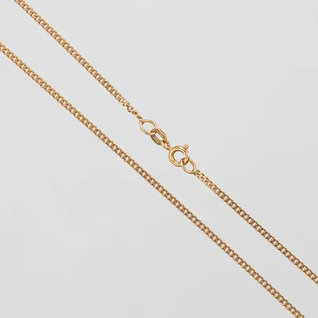 Kedja, Pansar, längd: 46cm, bredd: 1,6mm, Balestra, 18K Vikt: 5 g