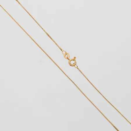 Kedja, Venezia, längd: 36,5cm, bredd: 0,9mm, 18K Vikt: 2,4 g