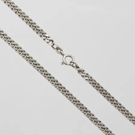 Kedja, Pansar, längd: 80,5cm, bredd: 4mm, Balestra, silver 925/1000 Vikt: 34,7 g